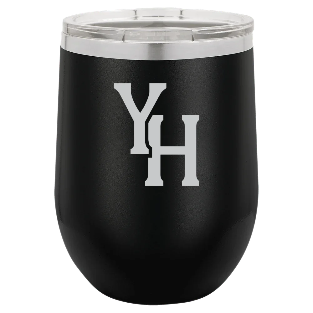 Young Harris College Polar Camel 12 oz. Stemless Wine Tumbler