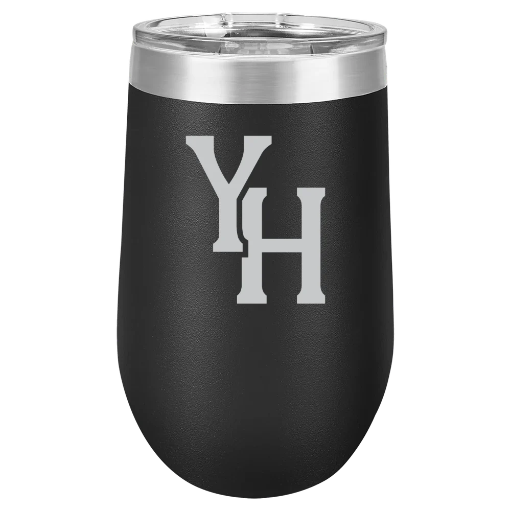Young Harris College Polar Camel 16 oz. Stemless Wine Tumbler