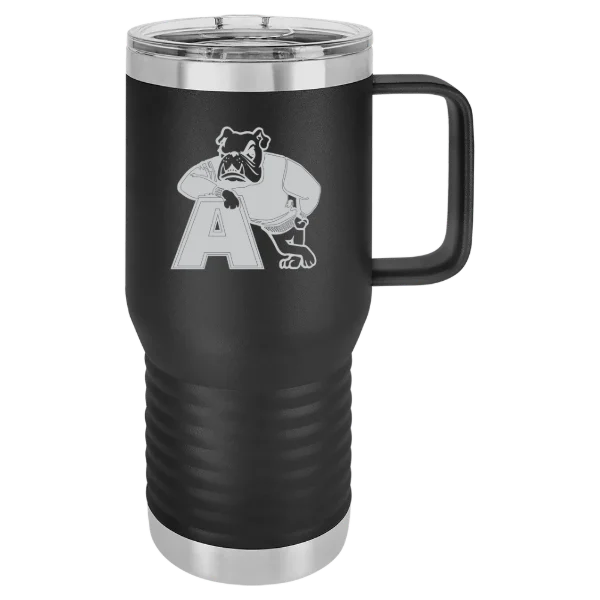 Adrian College Polar Camel 20 oz. Travel Mug with Slider Lid