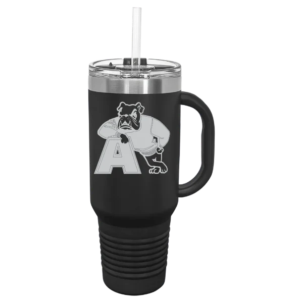 Adrian College Polar Camel 40 oz. Travel Mug with Snap Lid & Straw