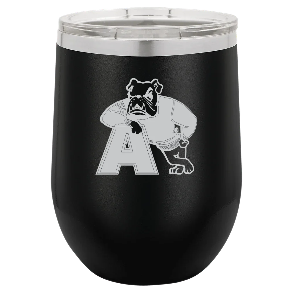 Adrian College Polar Camel 12 oz. Stemless Wine Tumbler