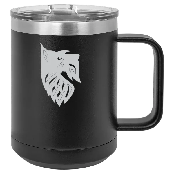 Agnes Scott College Polar Camel 15 oz. Mug with Slider Lid