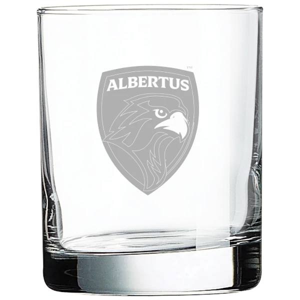 Albertus Magnus College Polar Camel 10 1/2 oz. On The Rocks Glass