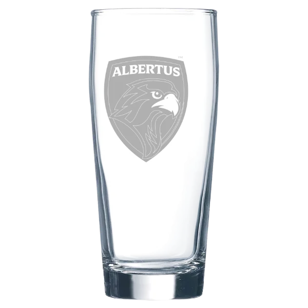 Albertus Magnus College Polar Camel 16 oz. Willi Becher Beer Glass