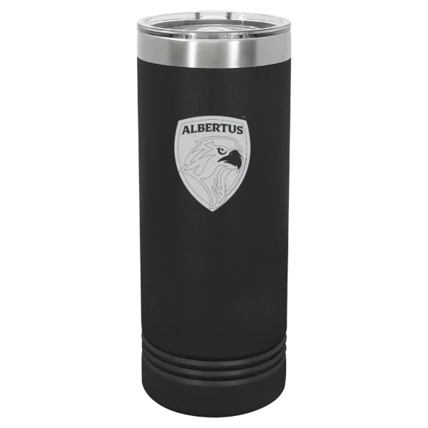 Albertus Magnus College Polar Camel 22 oz. Skinny Tumbler with Slider Lid