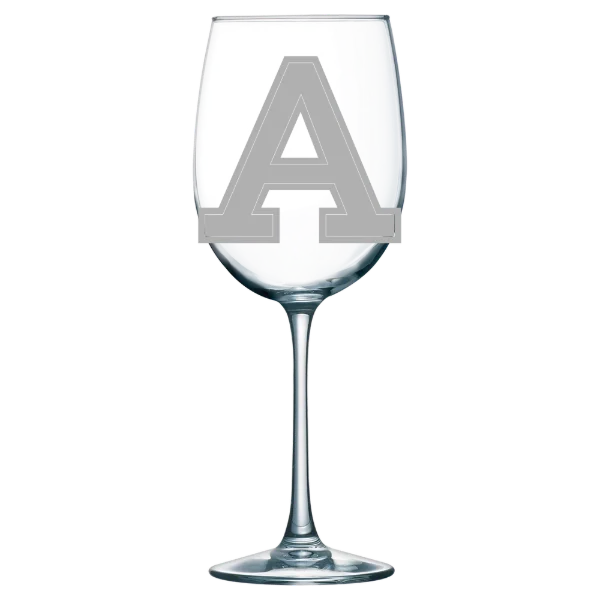 Albion College Polar Camel 19 oz. Wine Glass