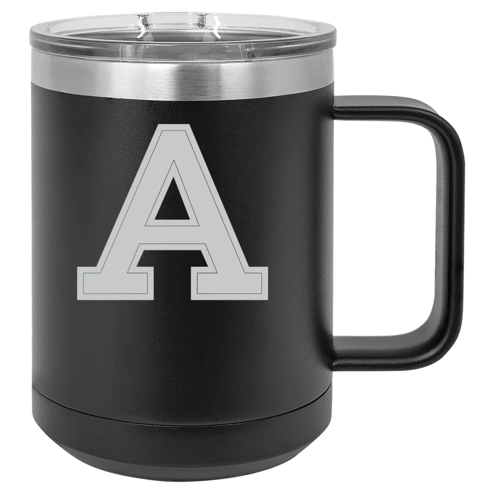 Albion College Polar Camel 15 oz. Mug with Slider Lid
