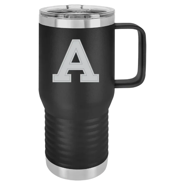 Albion College Polar Camel 20 oz. Travel Mug with Slider Lid