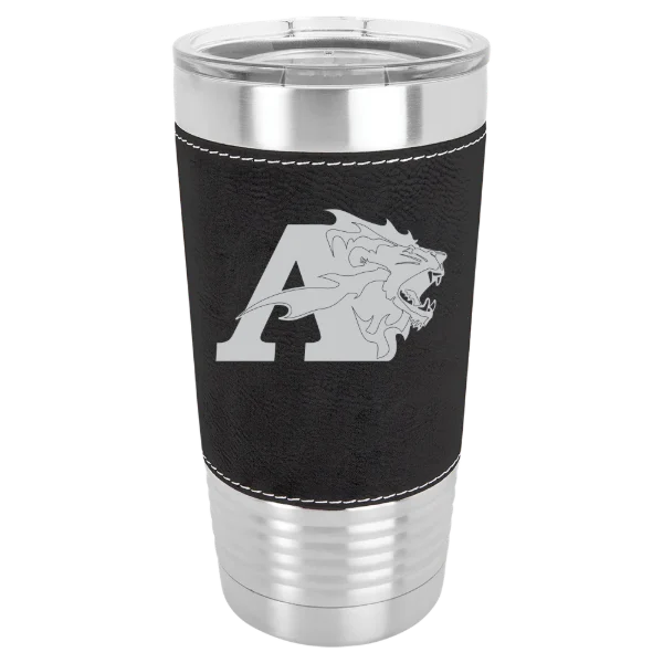 Albright College Polar Camel 20 oz. Leatherette Grip Tumbler with Standard Lid