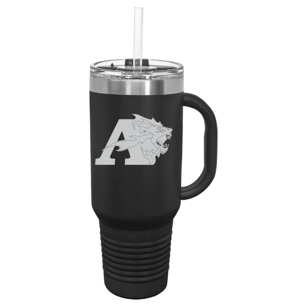 Albright College Polar Camel 40 oz. Travel Mug with Snap Lid & Straw