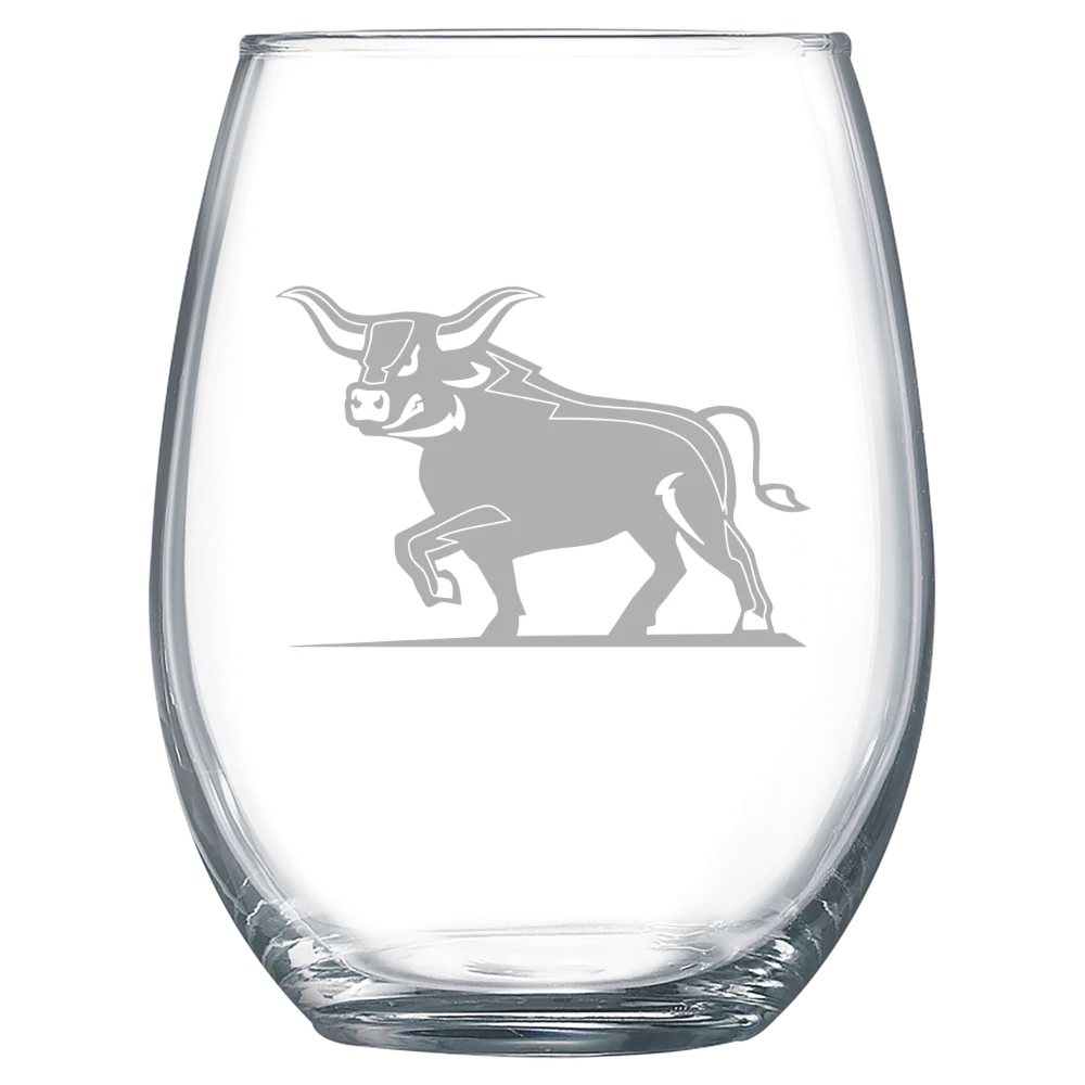 Alfred State College Polar Camel 15 oz. Stemless Wine Glass