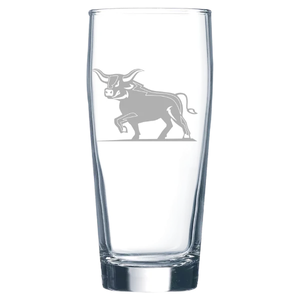 Alfred State College Polar Camel 16 oz. Willi Becher Beer Glass