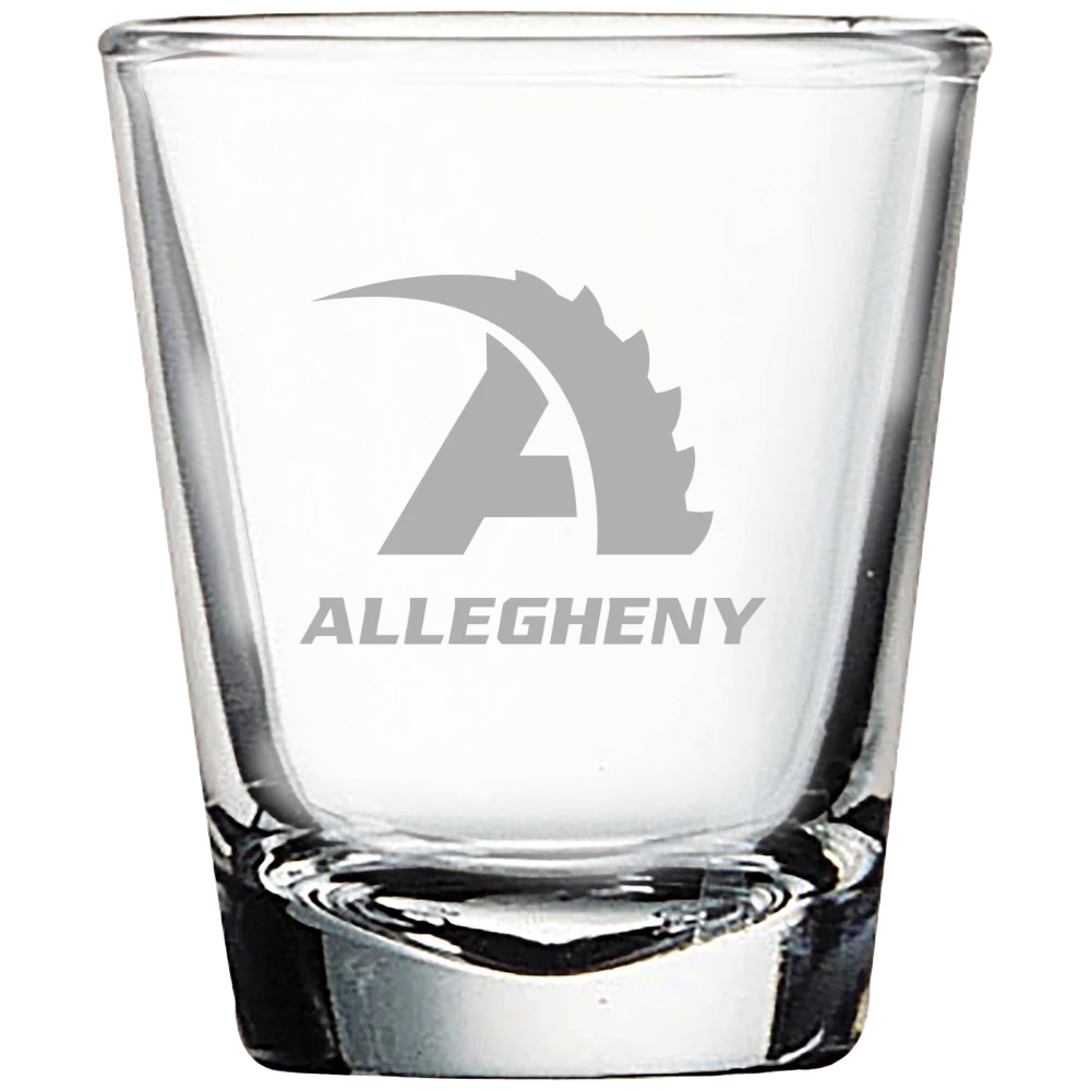 Allegheny College Polar Camel 1.7 oz. Shot Glass
