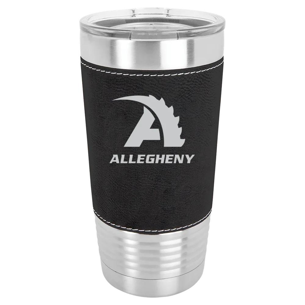 Allegheny College Polar Camel 20 oz. Leatherette Grip Tumbler with Standard Lid