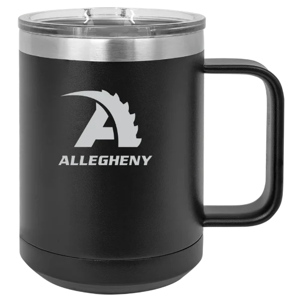 Allegheny College Polar Camel 15 oz. Mug with Slider Lid