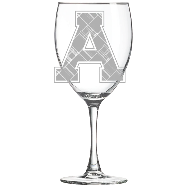 Alma College Polar Camel 10 1/2 oz. Wine Glass