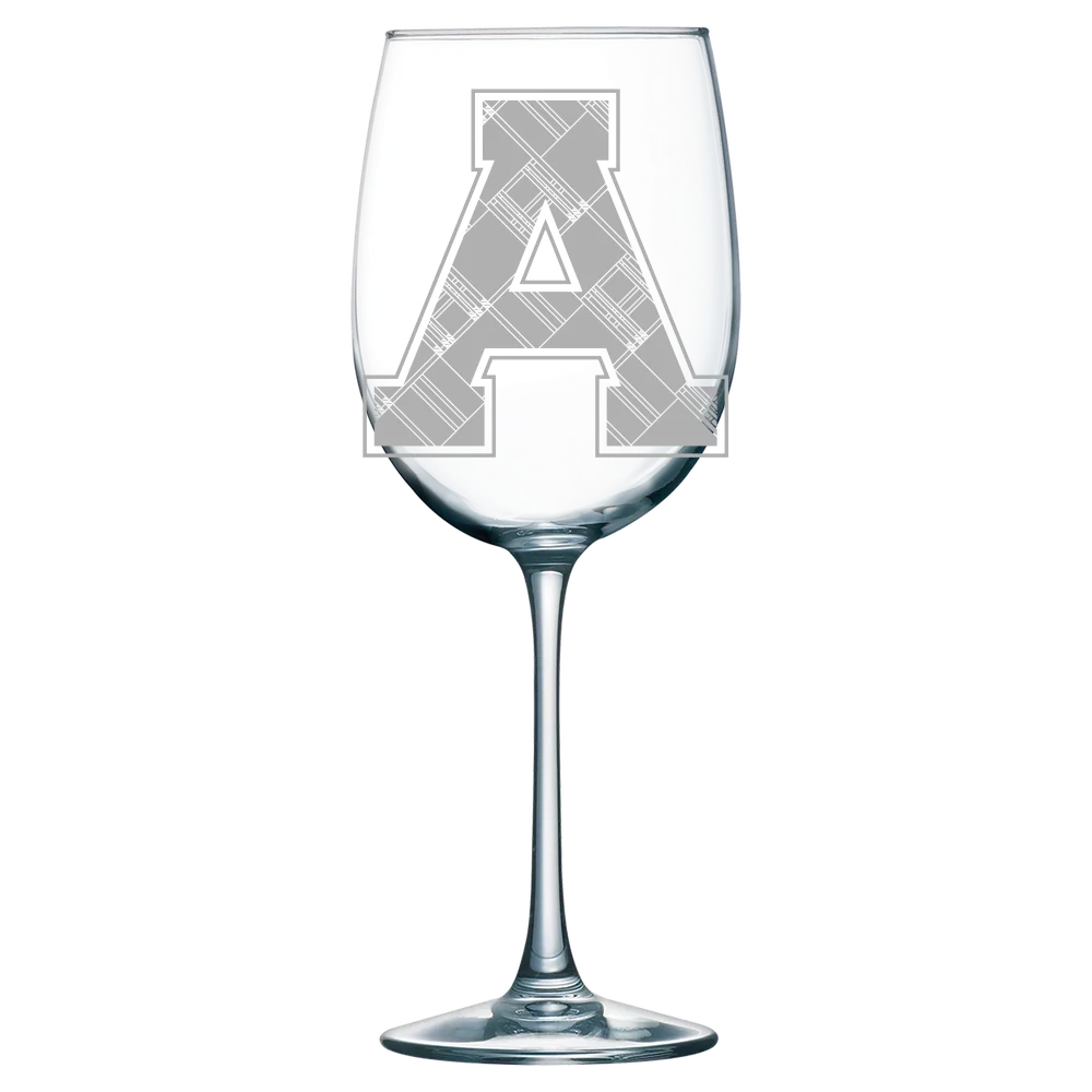 Alma College Polar Camel 19 oz. Wine Glass