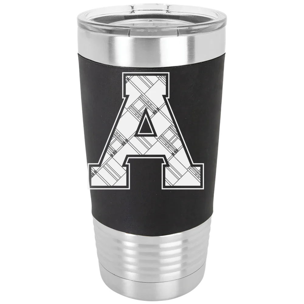 Alma College Polar Camel 20 oz. Silicone Grip Tumbler with Standard Lid
