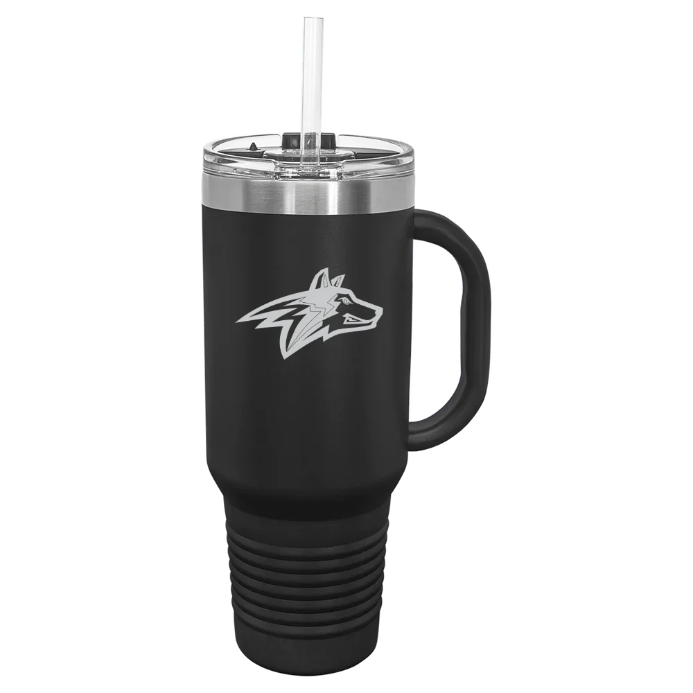 Alvernia University Polar Camel 40 oz. Travel Mug with Snap Lid & Straw