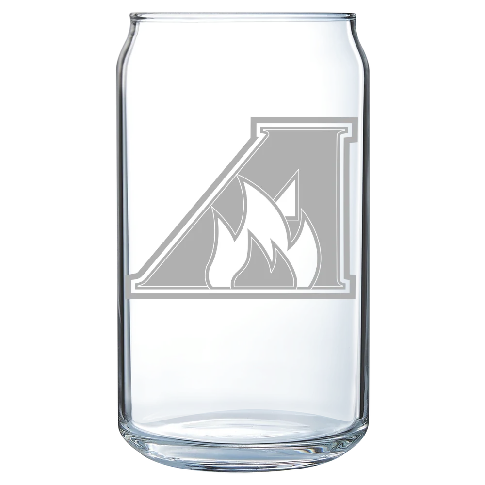 Alverno College Polar Camel 16 oz. Can Glass