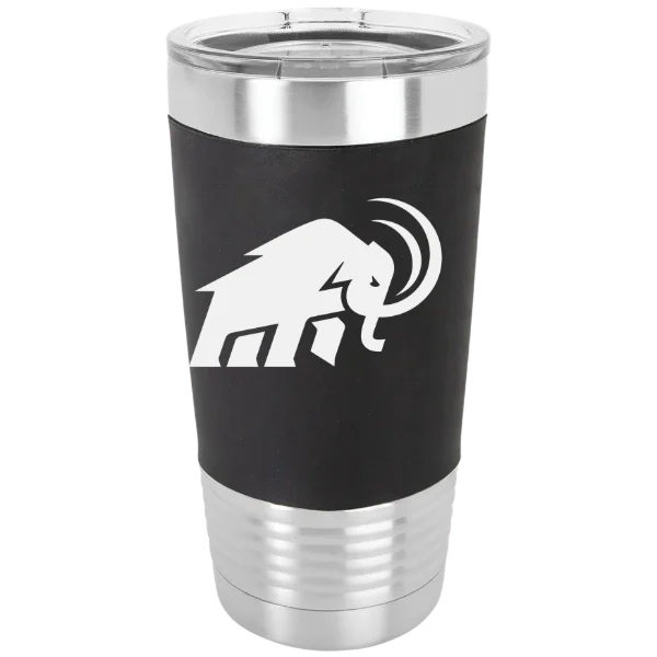 Amherst College Polar Camel 20 oz. Silicone Grip Tumbler with Standard Lid