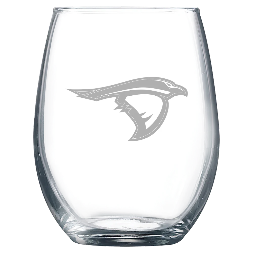 Anderson University (Indiana) Polar Camel 9 oz. Stemless Wine Glass