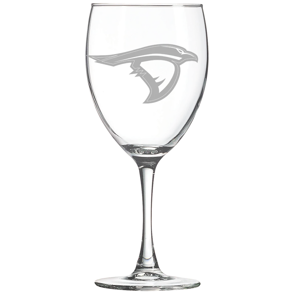 Anderson University (Indiana) Polar Camel 10 1/2 oz. Wine Glass