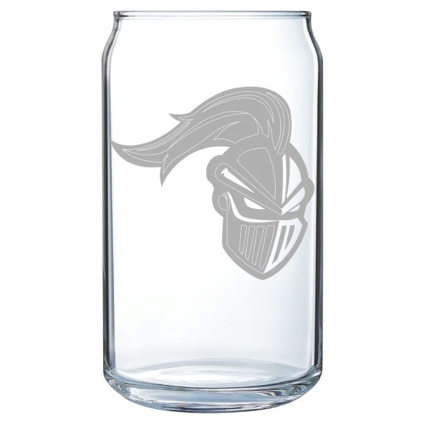 Arcadia University Polar Camel 16 oz. Can Glass