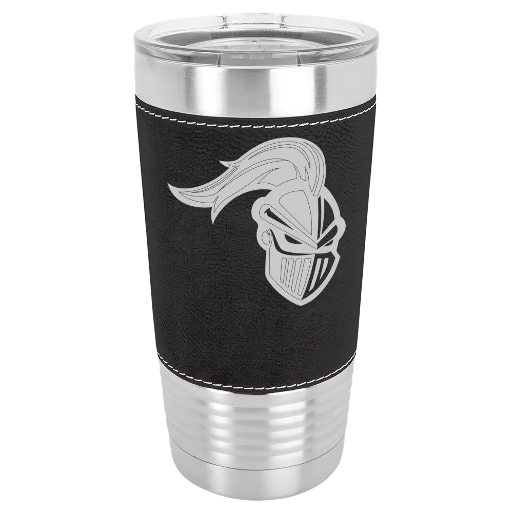 Arcadia University Polar Camel 20 oz. Leatherette Grip Tumbler with Standard Lid
