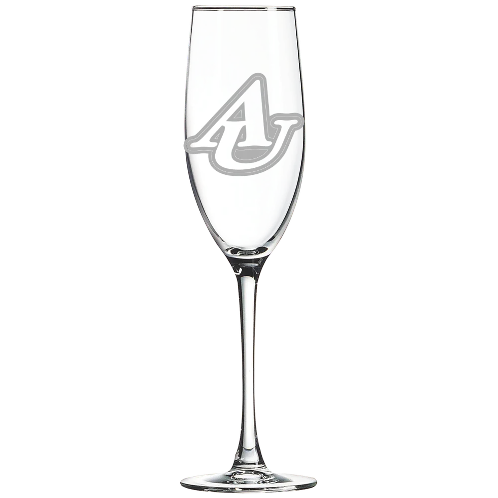 Asbury University Polar Camel 8 oz. Champagne Flute