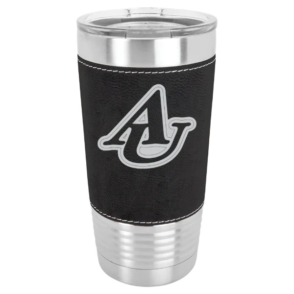 Asbury University Polar Camel 20 oz. Leatherette Grip Tumbler with Standard Lid
