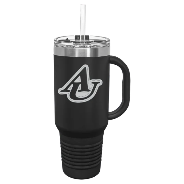 Asbury University Polar Camel 40 oz. Travel Mug with Snap Lid & Straw