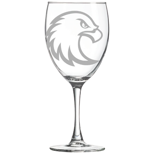 Augsburg University Polar Camel 10 1/2 oz. Wine Glass