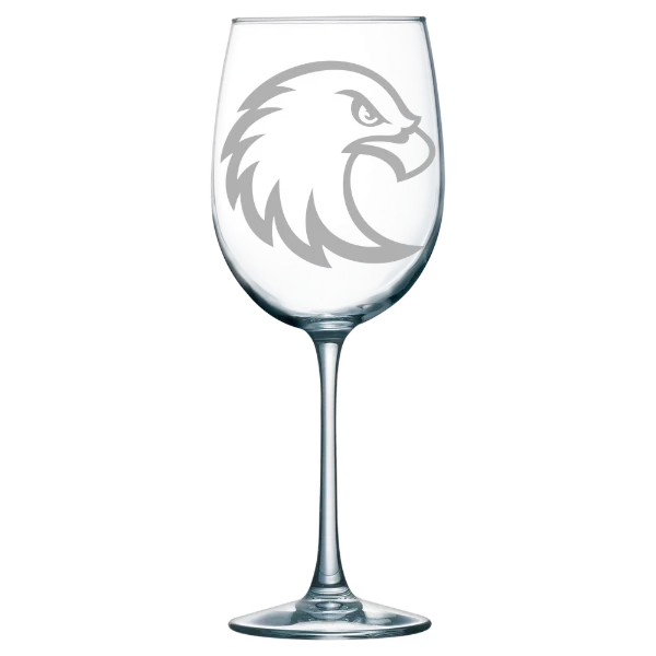 Augsburg University Polar Camel 19 oz. Wine Glass