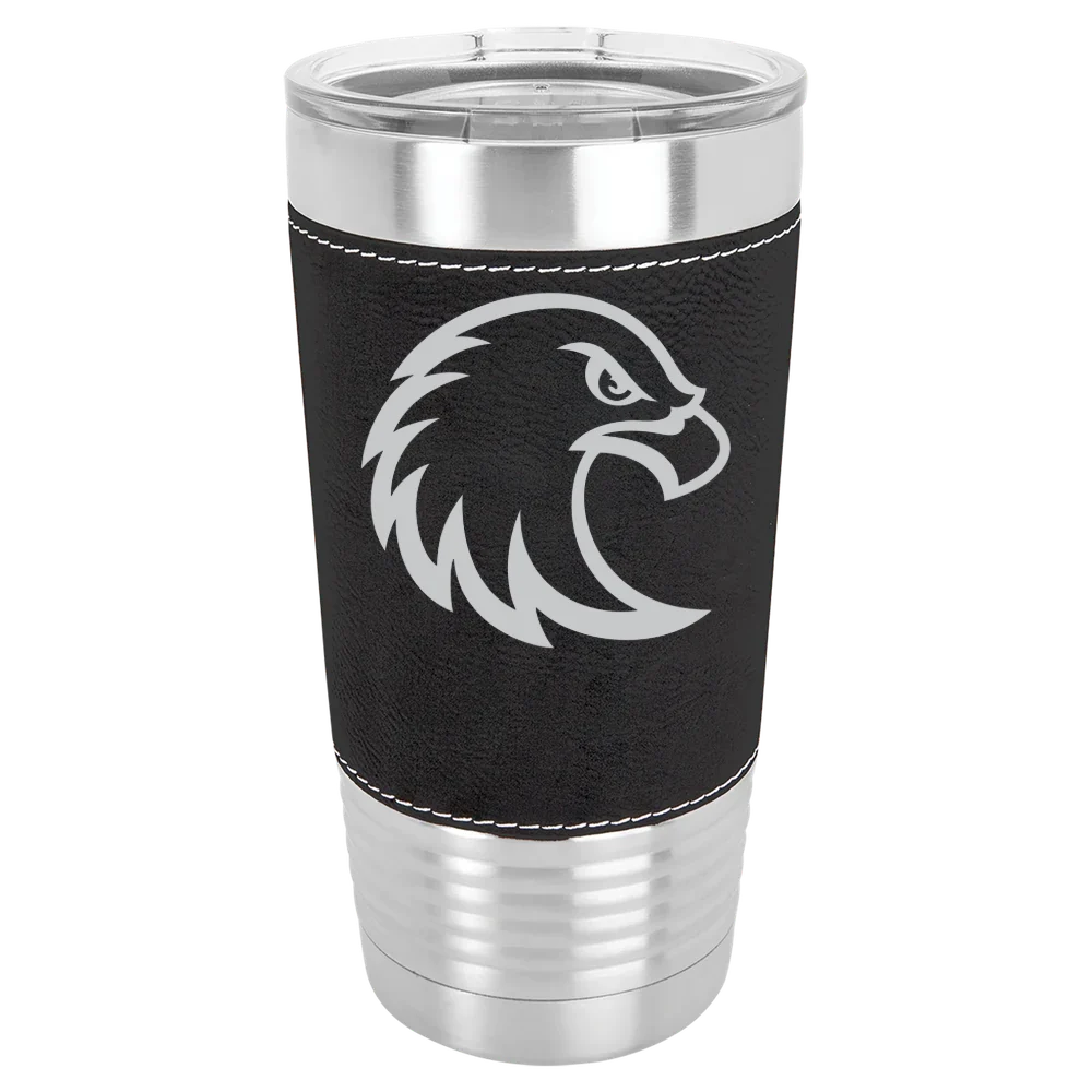 Augsburg University Polar Camel 20 oz. Leatherette Grip Tumbler with Standard Lid