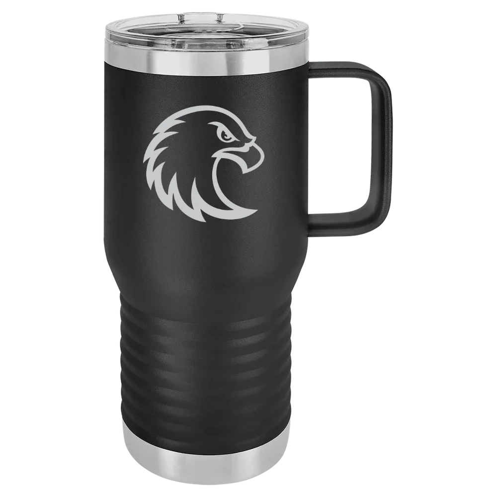 Augsburg University Polar Camel 20 oz. Travel Mug with Slider Lid