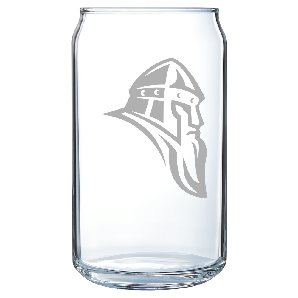 Augustana College (Illinois) Polar Camel 16 oz. Can Glass