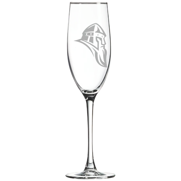 Augustana College (Illinois) Polar Camel 8 oz. Champagne Flute