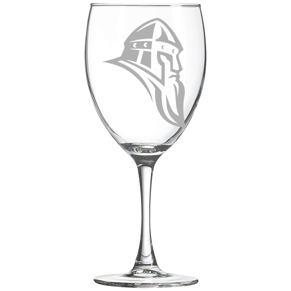 Augustana College (Illinois) Polar Camel 10 1/2 oz. Wine Glass