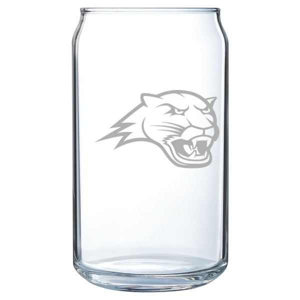 Averett University Polar Camel 16 oz. Can Glass