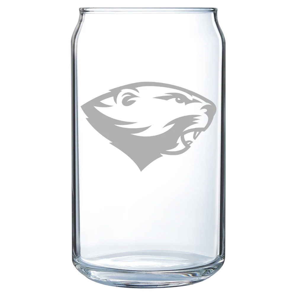 Babson College Polar Camel 16 oz. Can Glass