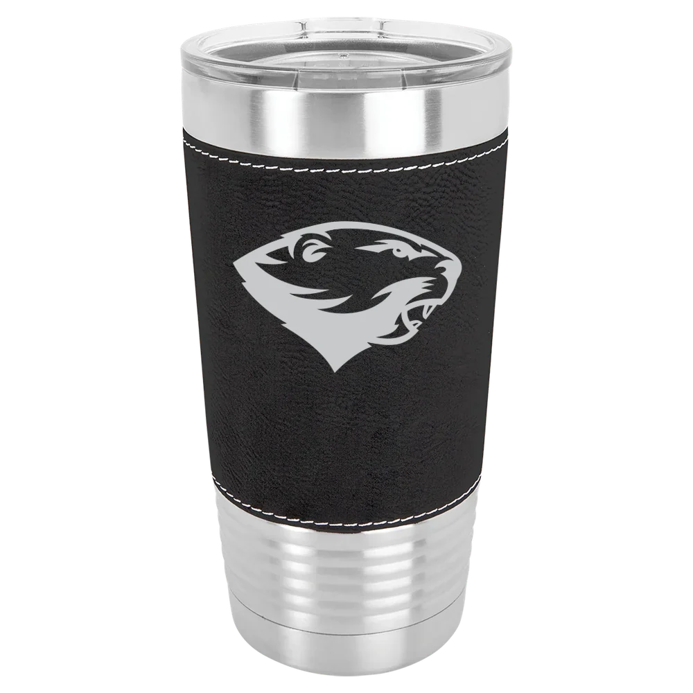 Babson College Polar Camel 20 oz. Leatherette Grip Tumbler with Standard Lid