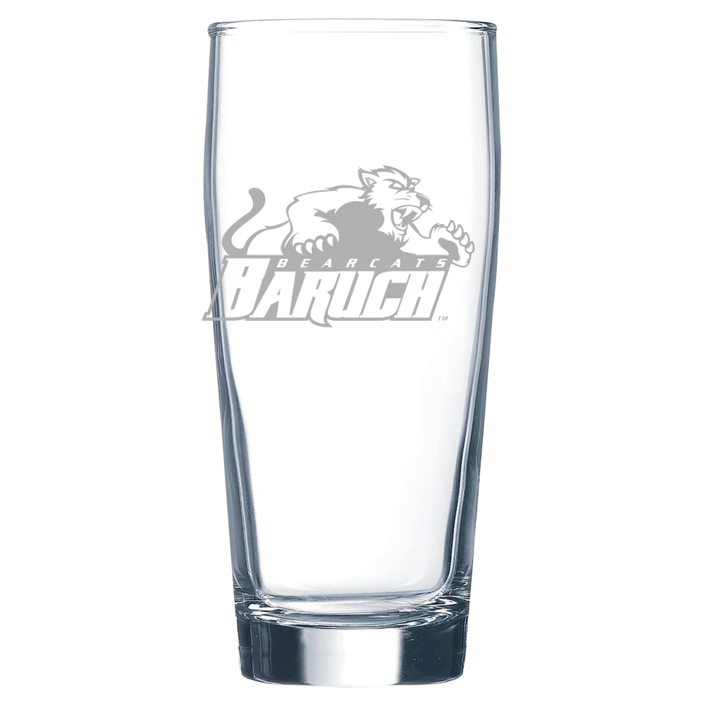 Baruch College Polar Camel 16 oz. Willi Becher Beer Glass