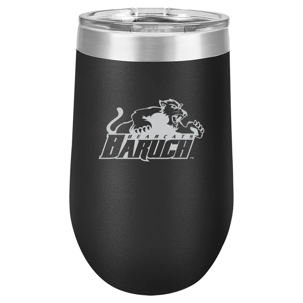 Baruch College Polar Camel 16 oz. Stemless Wine Tumbler