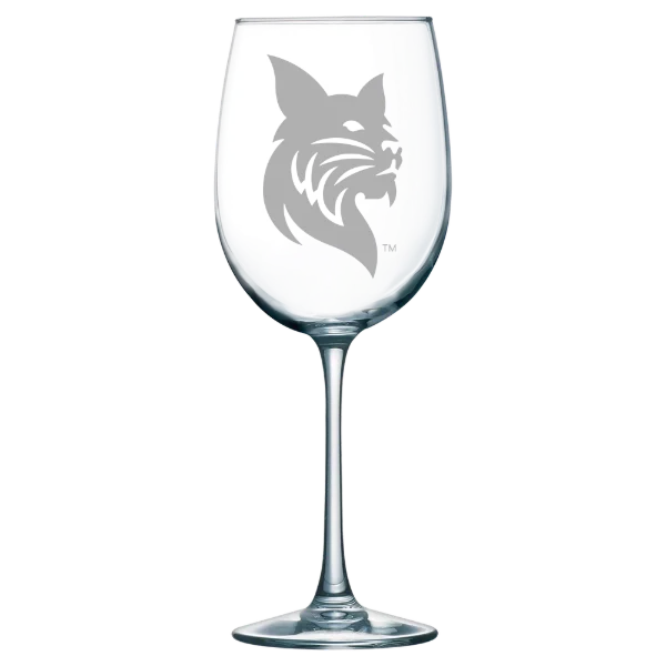 Bates College Polar Camel 19 oz. Wine Glass