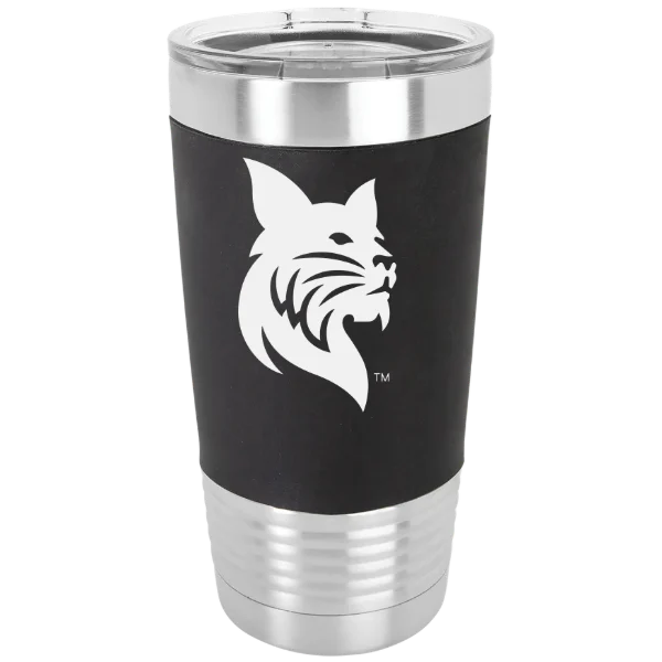 Bates College Polar Camel 20 oz. Silicone Grip Tumbler with Standard Lid