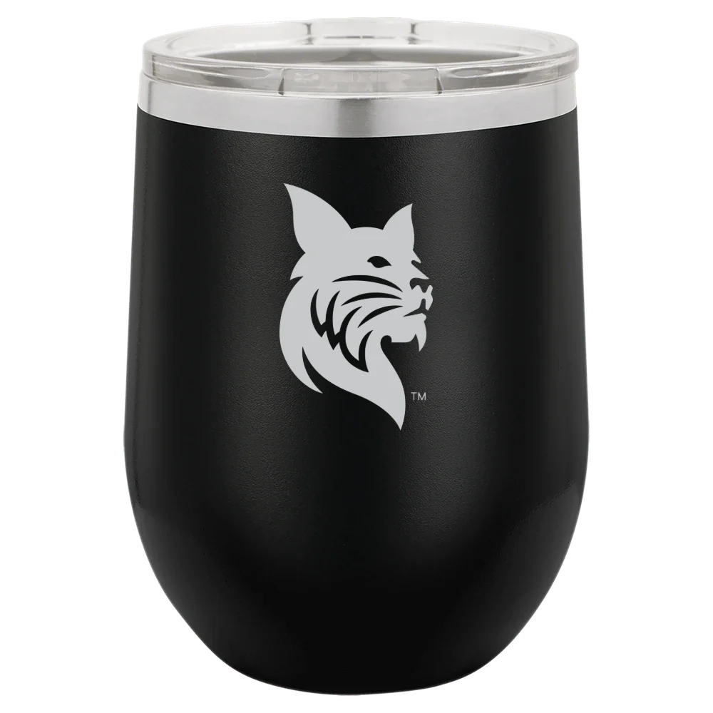 Bates College Polar Camel 12 oz. Stemless Wine Tumbler