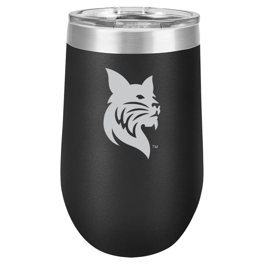 Bates College Polar Camel 16 oz. Stemless Wine Tumbler
