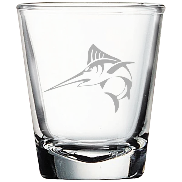 Batten University (Legacy Virginia Wesleyan Mark) Polar Camel 1.7 oz. Shot Glass