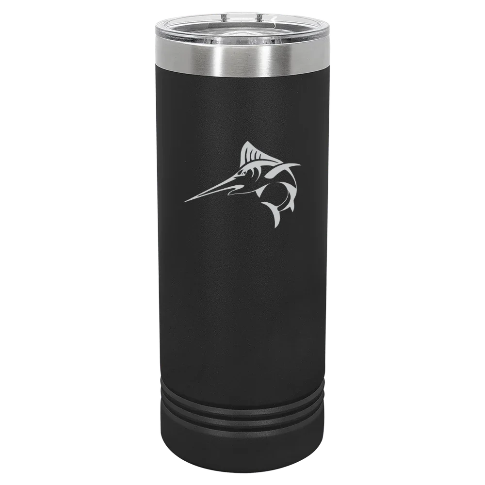 Batten University (Legacy Virginia Wesleyan Mark) Polar Camel 22 oz. Skinny Tumbler with Slider Lid